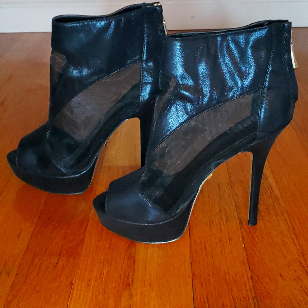 Bebe Platform Mesh Heel